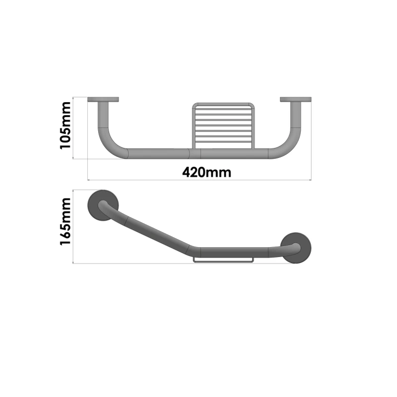 Λαβή Τύπου V Με Σαπ κη Sanco 00401-Μ101 White Mat (Image 2)