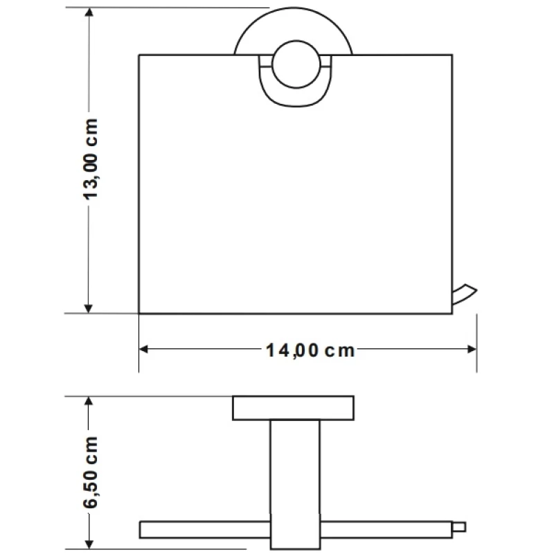 Χαρτοθήκες Μπάνιου Sanco με Καπάκι σειρά Twist A3-14317