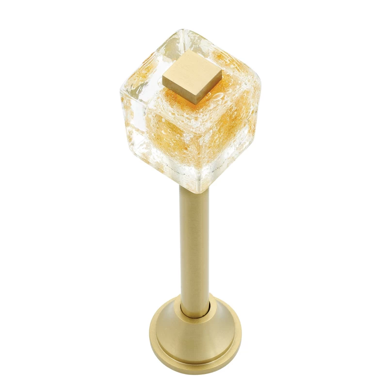 Αμπράζ για Κουρτίνες Ζωγομετάλ σειρά 4934 σε Όρο ματ (Χρυσό Κρύσταλλο)