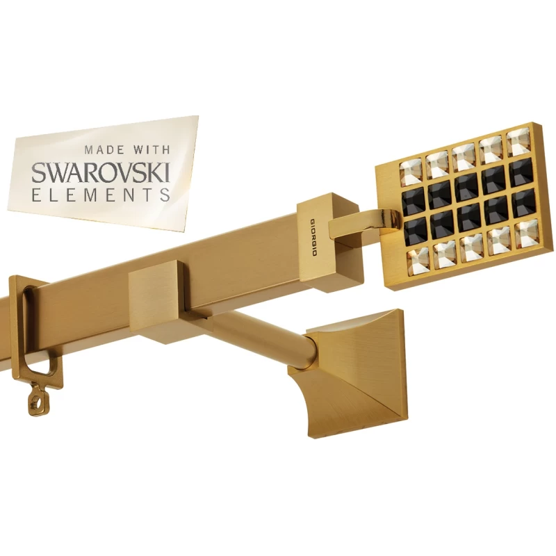 Κουρτινόξυλα Ζωγομετάλ Όρο ματ Π.30 σειρά CR4521 (Image 1)