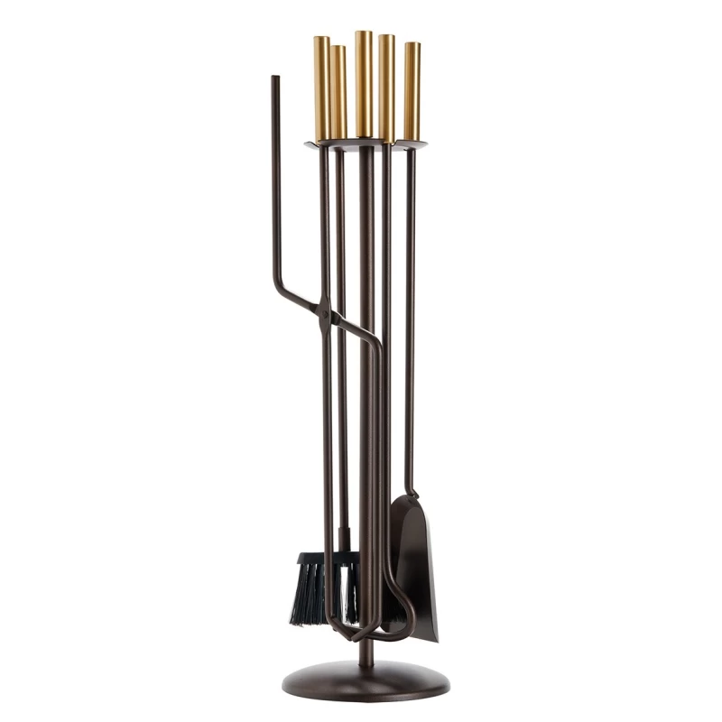 Σετ Κρεμανταλάδες Ζωγομετάλ με 4 Εργαλεία σειρά 1230-Β11 σε Σκουριά/Όρο ματ (Image 1)