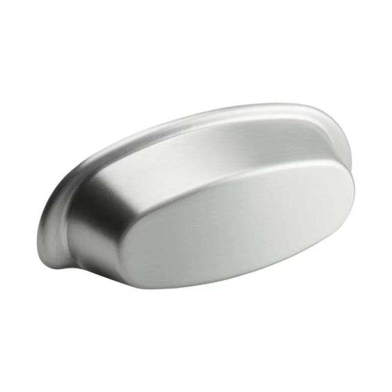 Πόμολo Χούφτα Inox Furnipart σειρά Pharma 5343600 σε Νίκελ ματ (Μήκος 9.5cm) (Image 2)