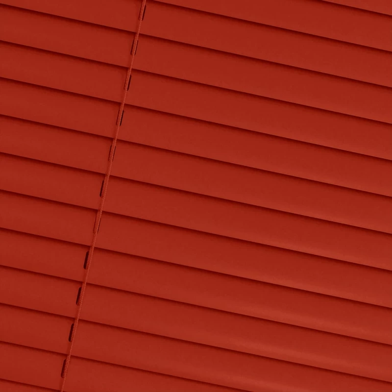 Στόρια Παραθύρων Αλουμινίου 25mm σειρά 3509 σε Κόκκινο Σκούρο