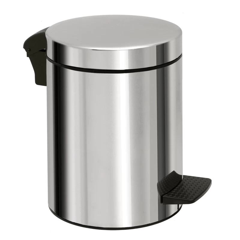 Χαρτοδοχείο 8Lt Pam σειρά 08-501-001 Inox Γυαλιστερό (23x32cm)