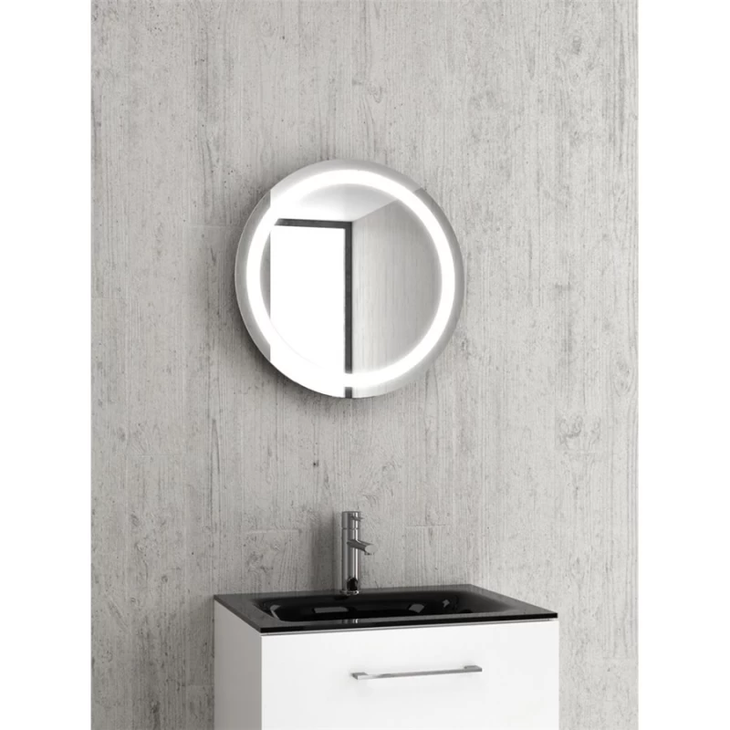 Καθρέπτης μπάνιου με Ντουλάπι & LED Karag PIC012 (Φ.53x14cm)