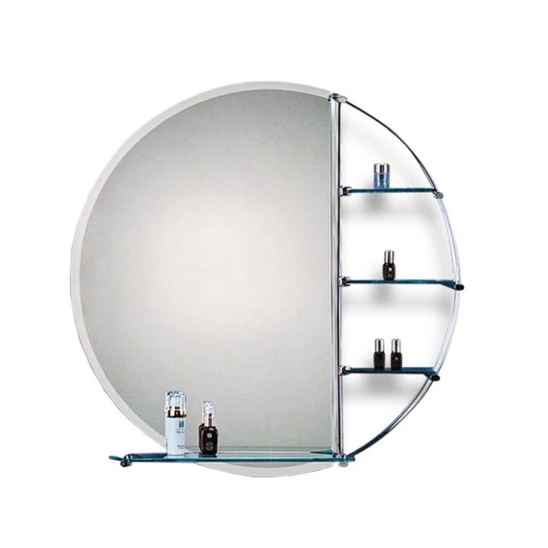 Καθρέπτης μπάνιου Top Line με Εταζέρα σειρά 8827968 (80x80cm)
