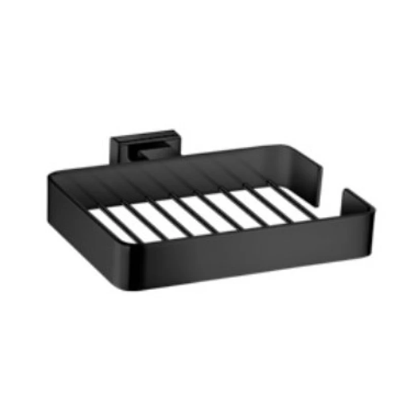 Σαπουνοθήκες Μπάνιου Sanco σειρά Aegean 26933 Μαύρο ματ (Μήκος 20cm) (Image 1)