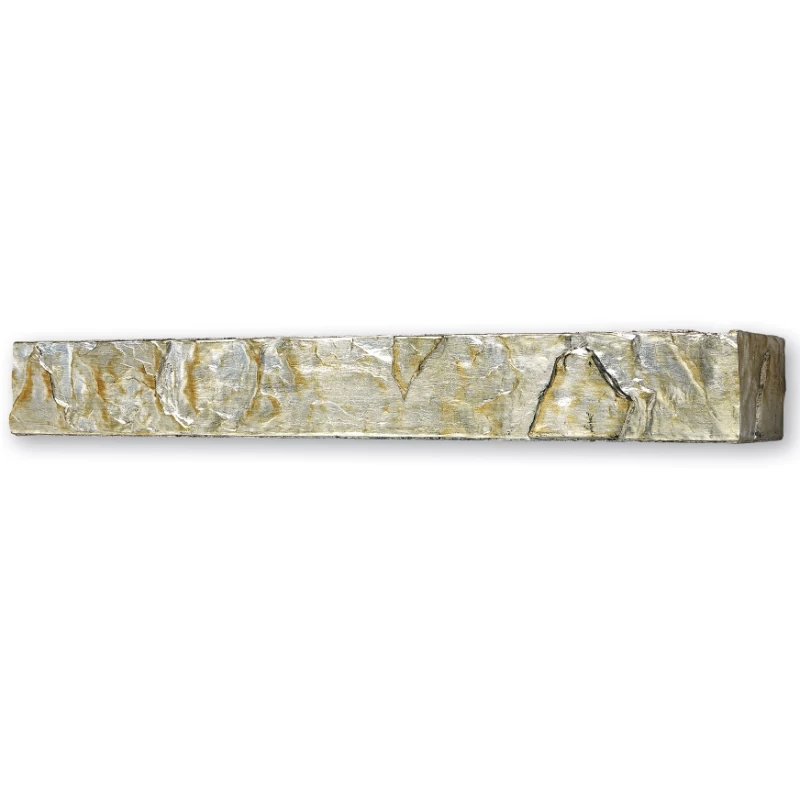 Ξύλινη Μετόπη Luxury σειρά 0153-282 Ασημί Χρυσό Μεταλλιζέ