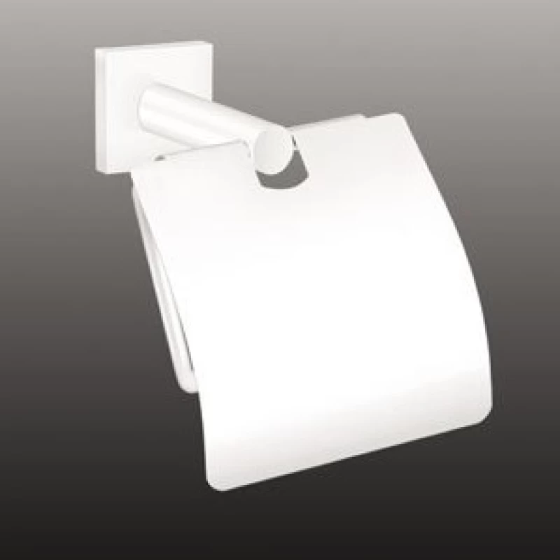 Χαρτοθήκες Μπάνιου Sanco με Καπάκι Tempo M101-14017 Λευκό ματ