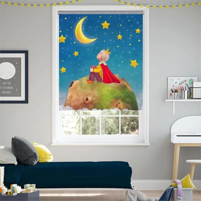Ρόλερ σκίασης Παιδικά σειρά Άστρα Φεγγάρι E328