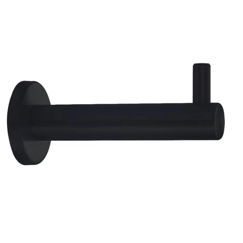 Κρεμάστρες Ρούχων Soft σειρά 0986 Μαύρο ματ (Image 1)