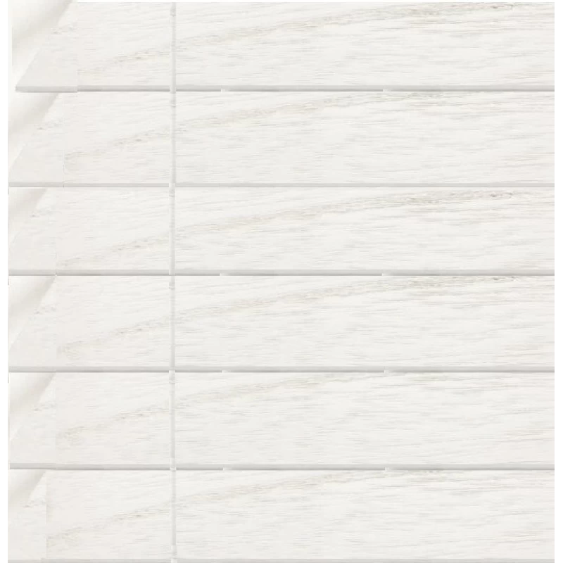 Ξύλινα Στόρια Μagino 50mm σειρά KF0194 White Oak (Λευκό με Νερά Ξύλου)