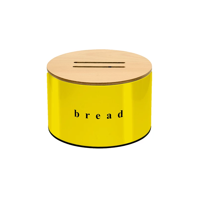 Ψωμιέρα Κίτρινη με Καπάκι σειρά 09-2518-603 (25x18cm)