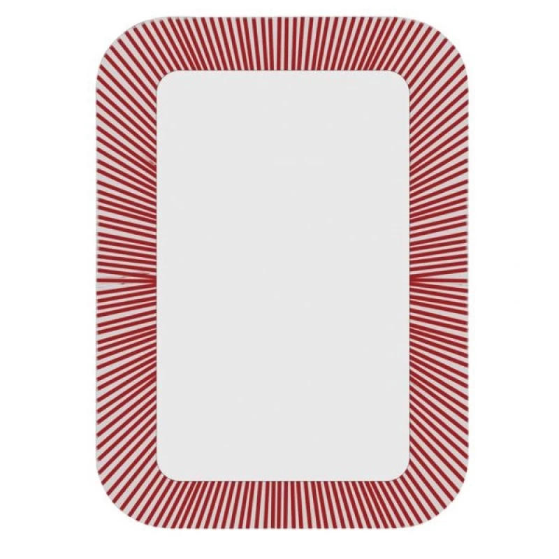 Καθρέπτης μπάνιου με Κόκκινο Περίγραμμα σειρά 15-9338 (60x80cm) 