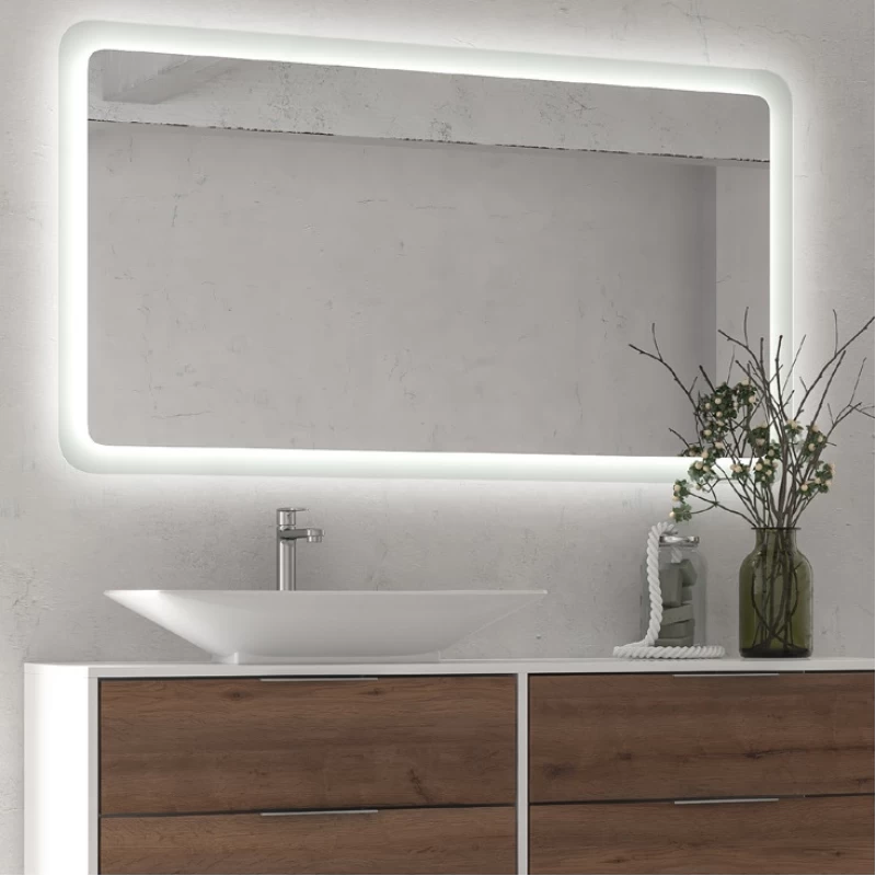 Καθρέπτης μπάνιου με LED Karag Adel 120 (80x120x4cm)