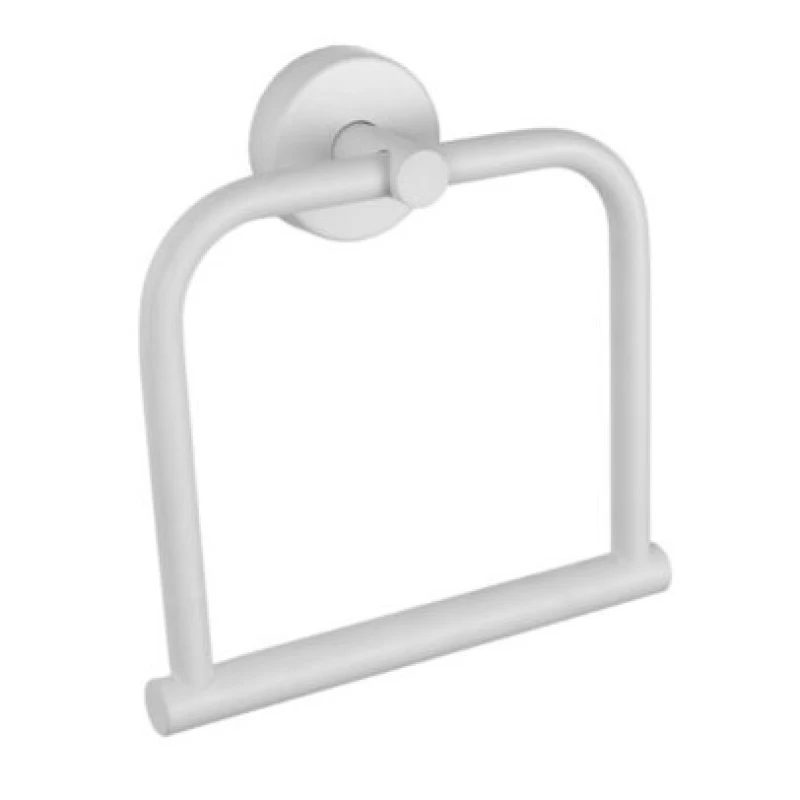 Κρίκος Karag Uno Bianco Opaco 122466 Λευκό Ματ (Αυτοκόλλητο ή Βιδωτό) (Image 1)