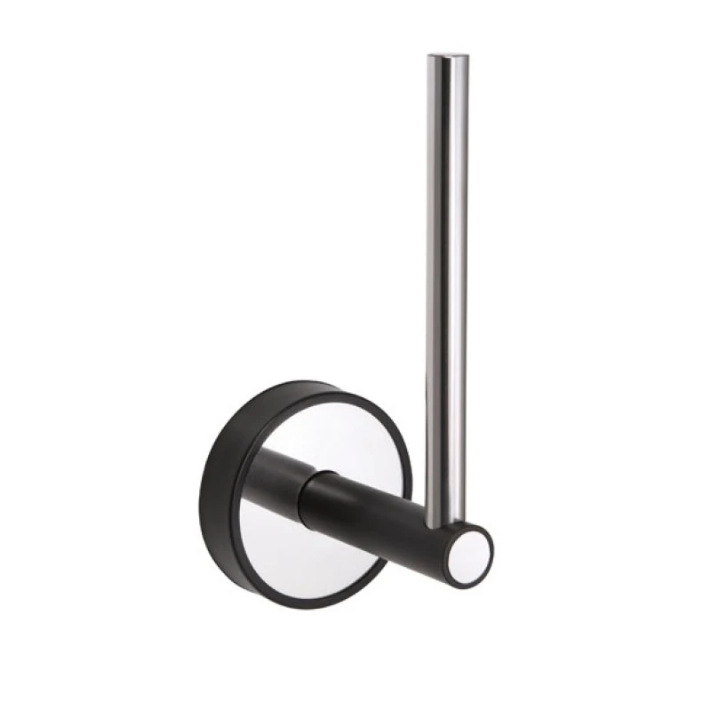 Χαρτοθήκη Karag Optimo B 6409 Inox Μαύρο Abs(Αυτοκόλλητο ή Βιδωτό) (Image 1)