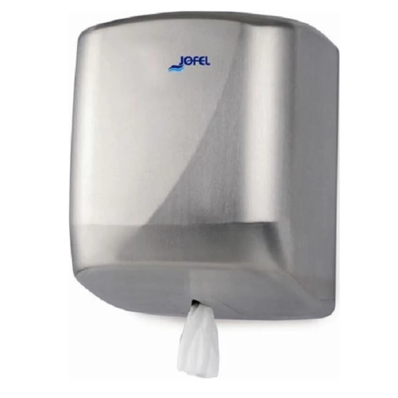 Χαρτοπετσετοθήκη μπάνιου Jofel AG45000 σε Ανοξείδωτο Ματ