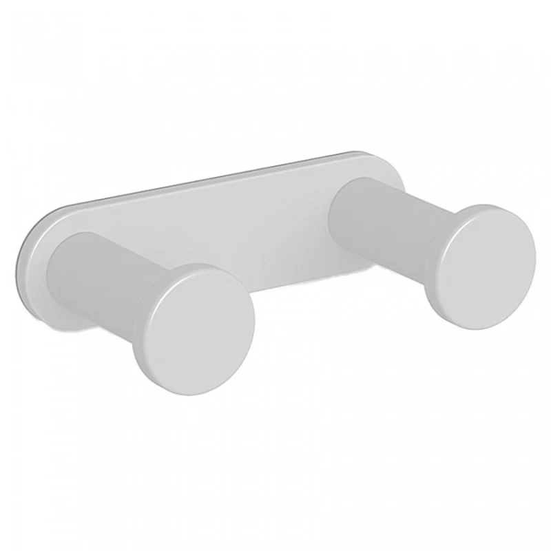 Άγκιστρο Διπλό Langberger 21280-32A-300 Ματ Λευκό (Image 1)