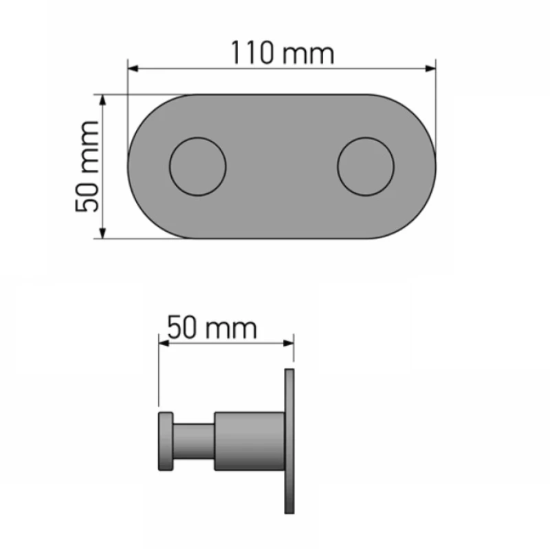 Άγκιστρα Διπλά Sanco σειρά Ergon Project 05-0646 Χρυσό 24 Καράτια (Image 2)