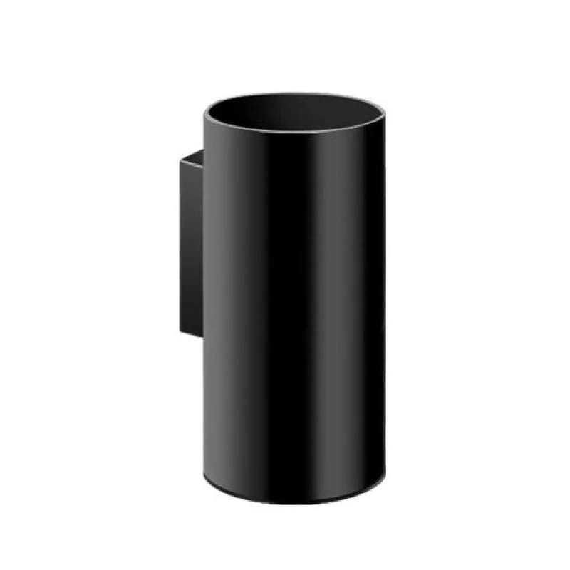 Ποτηροθήκες Μπάνιου Sanco σειρά 91151 Μαύρο Ματ (12.5x7.5cm)