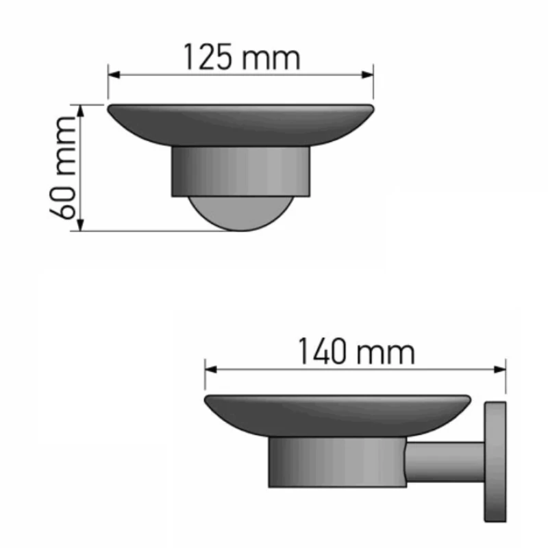 Σαπουνοθήκες Μπάνιου Sanco σειρά Ergon Project 25902-M26 Παλαιωμένος Χαλκός (Image 2)