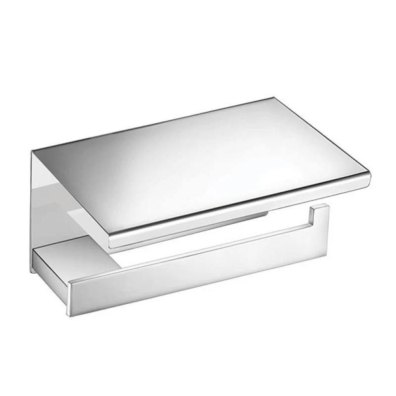 Χαρτοθήκη Μπάνιου Sanco σειρά Monogram 120407-A03 Χρωμέ (Image 1)