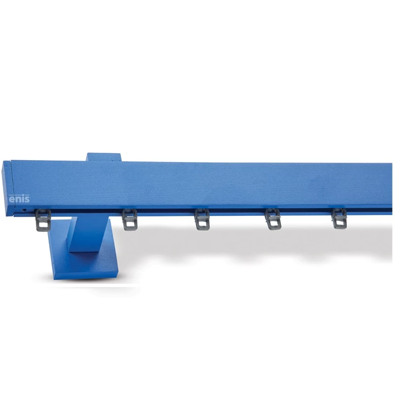 Κουρτινόξυλα Σιδηρόδρομοι Domus PF Τάπα σειρά 17515-4 σε Μπλε (Image 1)