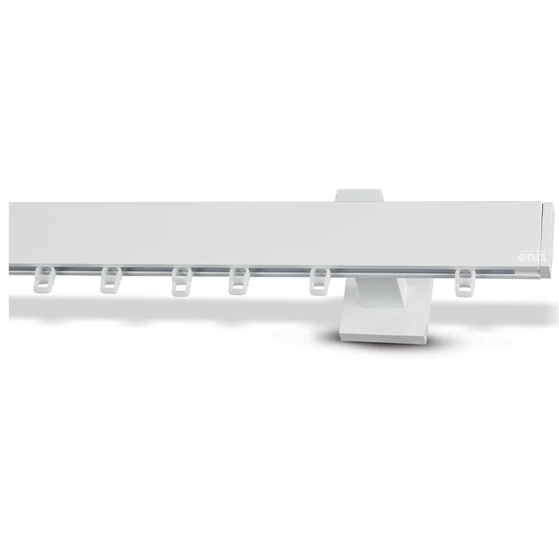 Κουρτινόξυλα Σιδηρόδρομοι Domus PF Τάπα Απλή σειρά 97-1374-6 σε Λευκό (Image 1)