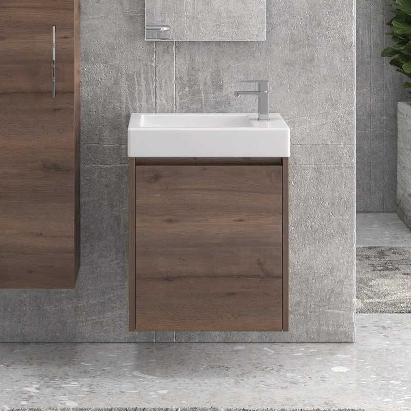 Έπιπλο με 1 Ντουλάπι Karag New Minos 8702 σε Καφέ (53.5x34cm) (Image 2)