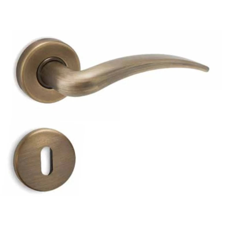 Πόμολα Πόρτας Conset χειρολαβές με ροζέτα C435 Αντικέ ματ (Image 1)